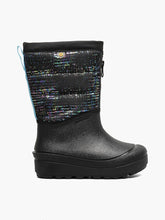 Snow Shell Zip Metallic StripesKids' Winter Boots